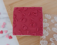 Load image into Gallery viewer, Cherries Fondant Texture Embosser - Made in the UK with Love from House of Toot Sweet - Just £7! Shop now at House of Toot Sweet