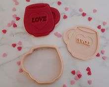Load image into Gallery viewer, Love Mug Fondant Pop Embosser and Cutter - Made in the UK with Love from House of Toot Sweet - Just £6.50! Shop now at House of Toot Sweet