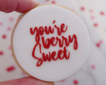 Load image into Gallery viewer, You're Berry Sweet Fondant Embosser - Made in the UK with Love from House of Toot Sweet - Just £6.50! Shop now at House of Toot Sweet