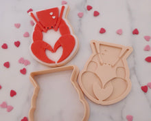 Load image into Gallery viewer, You're My Lobster Fondant Embosser and Cutter - Made in the UK with Love from House of Toot Sweet - Just £6.50! Shop now at House of Toot Sweet