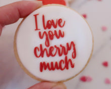 Load image into Gallery viewer, Love You Cherry Much Fondant Embosser - Made in the UK with Love from House of Toot Sweet - Just £6.50! Shop now at House of Toot Sweet