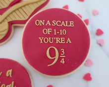 Load image into Gallery viewer, On A Scale Of 1-10 You're A Fondant Embosser - Made in the UK with Love from House of Toot Sweet - Just £6.50! Shop now at House of Toot Sweet