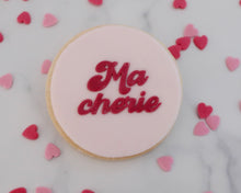 Load image into Gallery viewer, Retro Ma Cherie Fondant Embosser - Made in the UK with Love from House of Toot Sweet - Just £6.50! Shop now at House of Toot Sweet