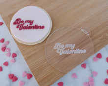 Load image into Gallery viewer, Retro Be My Valentine Fondant Embosser - Made in the UK with Love from House of Toot Sweet - Just £6.50! Shop now at House of Toot Sweet
