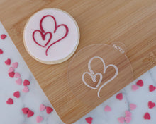 Load image into Gallery viewer, Double Hearts Fondant Embosser - Made in the UK with Love from House of Toot Sweet - Just £6.50! Shop now at House of Toot Sweet