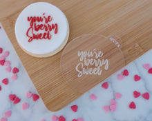 Load image into Gallery viewer, You're Berry Sweet Fondant Embosser - Made in the UK with Love from House of Toot Sweet - Just £6.50! Shop now at House of Toot Sweet
