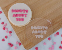 Load image into Gallery viewer, Donuts About You Fondant Embosser - Made in the UK with Love from House of Toot Sweet - Just £6.50! Shop now at House of Toot Sweet
