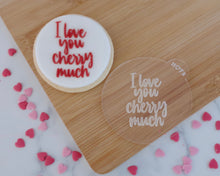Load image into Gallery viewer, Love You Cherry Much Fondant Embosser - Made in the UK with Love from House of Toot Sweet - Just £6.50! Shop now at House of Toot Sweet
