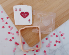 Load image into Gallery viewer, You're Ace Fondant Embosser/ Cutter - Made in the UK with Love from House of Toot Sweet - Just £6.50! Shop now at House of Toot Sweet