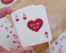 Load image into Gallery viewer, You're Ace Fondant Embosser/ Cutter - Made in the UK with Love from House of Toot Sweet - Just £6.50! Shop now at House of Toot Sweet