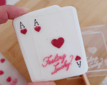 Load image into Gallery viewer, Feeling lucky Fondant Embosser/ Cutter - Made in the UK with Love from House of Toot Sweet - Just £6.50! Shop now at House of Toot Sweet