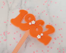 Load image into Gallery viewer, 5'' 1962 Groovy Hippie Cake Topper - Made in the UK with Love from House of Toot Sweet - Just £6! Shop now at House of Toot Sweet