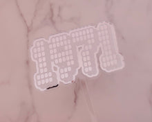 Load image into Gallery viewer, 4'' 1971 Disco Mirror Ball Cake Topper - Made in the UK with Love from House of Toot Sweet - Just £6.50! Shop now at House of Toot Sweet