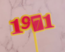 Load image into Gallery viewer, 4'' 1971 Punk Sex Pistols Cake Topper - Made in the UK with Love from House of Toot Sweet - Just £6! Shop now at House of Toot Sweet