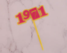 Load image into Gallery viewer, 4'' 1971 Punk Sex Pistols Cake Topper - Made in the UK with Love from House of Toot Sweet - Just £6! Shop now at House of Toot Sweet