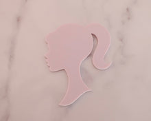 Load image into Gallery viewer, Barbie Head Acrylic Cake Charm - Made in the UK with Love from House of Toot Sweet - Just £2! Shop now at House of Toot Sweet