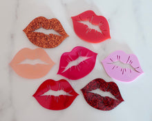 Load image into Gallery viewer, 7 Lips Cupcake Toppers - Made in the UK with Love from House of Toot Sweet - Just £3! Shop now at House of Toot Sweet