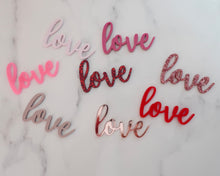 Load image into Gallery viewer, 8x Love Cupcake Toppers - Made in the UK with Love from House of Toot Sweet - Just £4! Shop now at House of Toot Sweet