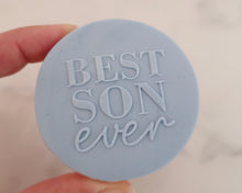 Load image into Gallery viewer, Best Son Ever Fondant Cookie Embosser - Made in the UK with Love from House of Toot Sweet - Just £6.50! Shop now at House of Toot Sweet
