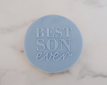 Load image into Gallery viewer, Best Son Ever Fondant Cookie Embosser - Made in the UK with Love from House of Toot Sweet - Just £6.50! Shop now at House of Toot Sweet