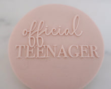 Load image into Gallery viewer, Official Teenager Fondant Cookie Embosser - Made in the UK with Love from House of Toot Sweet - Just £6.50! Shop now at House of Toot Sweet