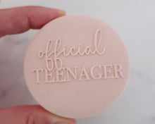 Load image into Gallery viewer, Official Teenager Fondant Cookie Embosser - Made in the UK with Love from House of Toot Sweet - Just £6.50! Shop now at House of Toot Sweet