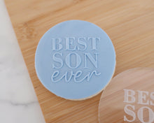 Load image into Gallery viewer, Best Son Ever Fondant Cookie Embosser - Made in the UK with Love from House of Toot Sweet - Just £6.50! Shop now at House of Toot Sweet