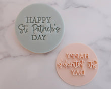 Load image into Gallery viewer, Happy St Patricks Day Fondant Cookie Stamp - Made in the UK with Love from House of Toot Sweet - Just £5! Shop now at House of Toot Sweet
