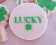 Load image into Gallery viewer, Lucky Clover Shamrock Fondant Cookie Embosser - Made in the UK with Love from House of Toot Sweet - Just £6.50! Shop now at House of Toot Sweet