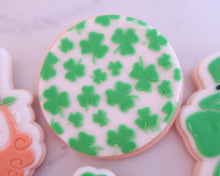 Load image into Gallery viewer, Shamrock Texture Fondant Cookie Embosser - Made in the UK with Love from House of Toot Sweet - Just £7! Shop now at House of Toot Sweet