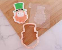 Load image into Gallery viewer, Cheeky Leprechaun Fondant Embosser / Cutter - Made in the UK with Love from House of Toot Sweet - Just £6.50! Shop now at House of Toot Sweet
