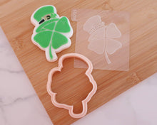 Load image into Gallery viewer, Shamrock with Hat Fondant Embosser / Cutter - Made in the UK with Love from House of Toot Sweet - Just £6.50! Shop now at House of Toot Sweet