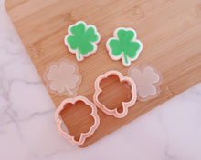 Load image into Gallery viewer, Mini Shamrock Fondant Embosser & Cutter - Made in the UK with Love from House of Toot Sweet - Just £6! Shop now at House of Toot Sweet