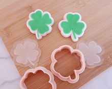 Load image into Gallery viewer, Mini Shamrock Fondant Embosser & Cutter - Made in the UK with Love from House of Toot Sweet - Just £6! Shop now at House of Toot Sweet