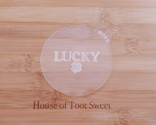 Load image into Gallery viewer, Lucky Clover Shamrock Fondant Cookie Embosser - Made in the UK with Love from House of Toot Sweet - Just £6.50! Shop now at House of Toot Sweet