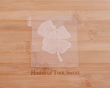 Load image into Gallery viewer, Shamrock with Hat Fondant Embosser / Cutter - Made in the UK with Love from House of Toot Sweet - Just £6.50! Shop now at House of Toot Sweet