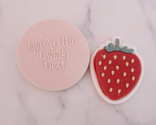 Load image into Gallery viewer, You're the Berry Best Fondant Embosser - Made in the UK with Love from House of Toot Sweet - Just £6.50! Shop now at House of Toot Sweet