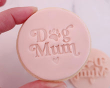Load image into Gallery viewer, Dog Mum Fondant Stamp - Made in the UK with Love from House of Toot Sweet - Just £5! Shop now at House of Toot Sweet