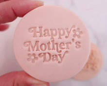 Load image into Gallery viewer, Happy Mothers Day Retro Fondant Stamp - Made in the UK with Love from House of Toot Sweet - Just £5! Shop now at House of Toot Sweet