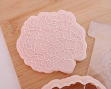 Load image into Gallery viewer, Hydrangea Fondant Embosser / Cutter - Made in the UK with Love from House of Toot Sweet - Just £6.50! Shop now at House of Toot Sweet