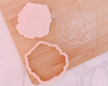 Load image into Gallery viewer, Rose Fondant Embosser / Cutter - Made in the UK with Love from House of Toot Sweet - Just £6.50! Shop now at House of Toot Sweet