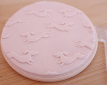 Load image into Gallery viewer, Dashing Dachshunds Texture Fondant Embosser - Made in the UK with Love from House of Toot Sweet - Just £7! Shop now at House of Toot Sweet