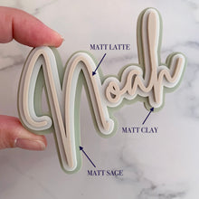 Load image into Gallery viewer, Personalised single Name Cake Charm