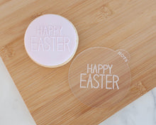 Load image into Gallery viewer, Happy Easter Caps Fondant Cookie Embosser - Made in the UK with Love from House of Toot Sweet - Just £6.50! Shop now at House of Toot Sweet