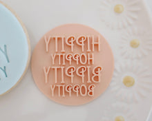 Load image into Gallery viewer, Hippity Hoppity Bippity Boppity Fondant Cookie Stamp - Made in the UK with Love from House of Toot Sweet - Just £5.50! Shop now at House of Toot Sweet