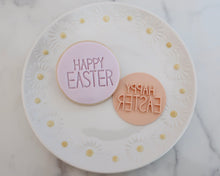 Load image into Gallery viewer, Happy Easter Caps Fondant Cookie Stamp - Made in the UK with Love from House of Toot Sweet - Just £5.50! Shop now at House of Toot Sweet