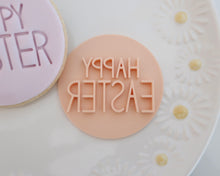 Load image into Gallery viewer, Happy Easter Caps Fondant Cookie Stamp - Made in the UK with Love from House of Toot Sweet - Just £5.50! Shop now at House of Toot Sweet