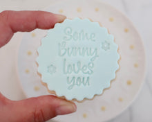 Load image into Gallery viewer, Some Bunny Loves You Fondant Cookie Stamp - Made in the UK with Love from House of Toot Sweet - Just £5.50! Shop now at House of Toot Sweet