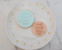 Load image into Gallery viewer, Some Bunny Loves You Fondant Cookie Stamp - Made in the UK with Love from House of Toot Sweet - Just £5.50! Shop now at House of Toot Sweet