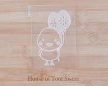 Load image into Gallery viewer, Chick with Easter Egg Balloons Fondant Embosser and Cutter - Made in the UK with Love from House of Toot Sweet - Just £6.50! Shop now at House of Toot Sweet